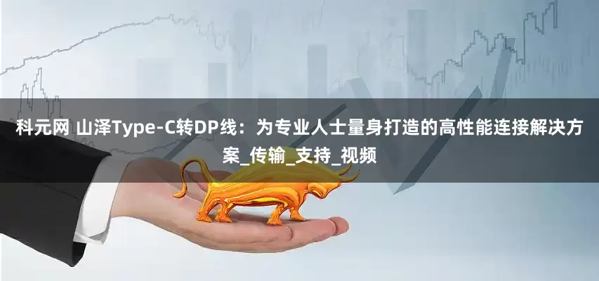科元网 山泽Type-C转DP线：为专业人士量身打造的高性能连接解决方案_传输_支持_视频
